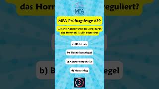 📚 MFA Prüfungsvorbereitung  Prüfungsfrage 39 [upl. by Roi]