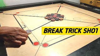 carrom board tricks  carrom board break trick  carrom  best carrom shots vidharbh carromcarrom [upl. by Eltsyrc]