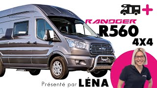 RANDGER R560 4x4 sur FORD Transit présenté par Léna [upl. by Nahshun]