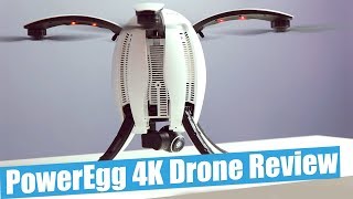 PowerVision PowerEgg Drone Full Review  Drone Footage 4K [upl. by Haroun286]