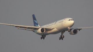 BIG PLANES At BALI International Airport DPS  Bali Planespotting  A330 A350 A380 B777 B787 [upl. by Cornwall]