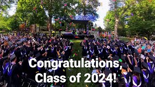 2024 Commencement Highlight Video at McKendree University [upl. by Carvey]