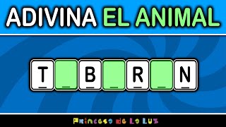 ADIVINA LA PALABRA OCULTA 🧠​👀 Test de Animales y Agilidad Mental ✅ Juego de VOCALES 🔠 2º Parte [upl. by Hofstetter]