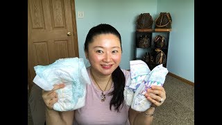 Huggies Up amp Up and Parent’s Choice Diaper Comparison and Review [upl. by Leiso]