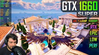 GTX 1660 SUPER  Fortnite Chapter 5 [upl. by Daveda]