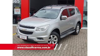 Chervrolet Trailblazer LTZ 38 V6 4x4 7 Lugares Automático 2015 [upl. by Schulze459]