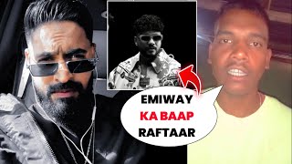 EMIWAY BANTAI KA BAAP RAFTAAR  EMIWAY BANTAI DISS TRACK FOR RAFTAAR  EMIWAY REPLY TO RAFTAAR DHH [upl. by Asyram859]