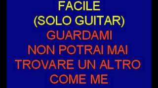 Vieni qui  Vasco Rossi  KARAOKE By Revolution music [upl. by Pyotr]