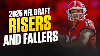 2025 NFL Draft RISERS and FALLERS Where will Carson Beck land after rocky few games [upl. by Nivel]