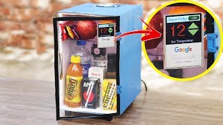 How to Make a Smart Touch Screen Refrigerator at Home [upl. by Yllil]