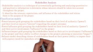 102 PMP  Stakeholder analysis grid  Powerinfluence powerinterest grid matrix explained [upl. by Hollis]