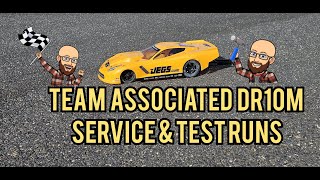 Team Associated DR10M Service amp Test Runs [upl. by Holder188]