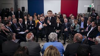 Macron  le dernier grand débat  C à Vous  04042019 [upl. by Laved531]