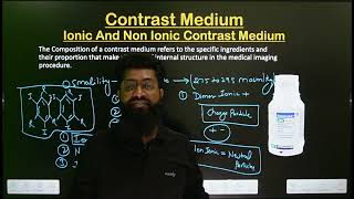 Ionic amp Non Ionic Contrast Media  Monomer amp Dimer  Part 4  In Hindi  Radiology Contrast [upl. by Kella]