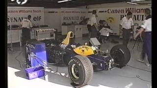 Williams active suspension video 1993 [upl. by Riatsala]