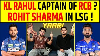 🔴RCB MEIN KOHLI KE SAATH KL RAHUL  ROHIT SHARMA HONGE LSG CAPTAIN [upl. by Gnuh328]