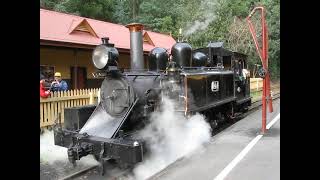 Puffing Billy with 14A June 2014 [upl. by Eeladnerb]