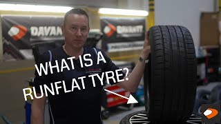 What is a Runflat tyre  Davanti Protoura Sport DSP Runflat [upl. by Rannug]