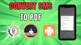 How to Export Text Messages From Android to Pdf [upl. by Karney]