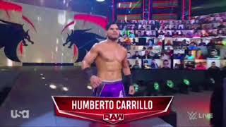 Humberto Carrillo  Entrance on RAW April 26 2021 [upl. by Laval387]