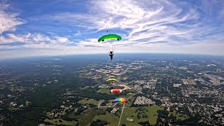 Making Baby Flockers ZHills Skydiving Fun Jumping [upl. by Kimmy]