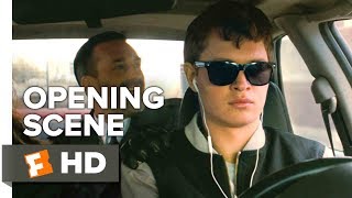 Baby Driver Opening Scene 2017  Movieclips Coming Soon [upl. by Monti]