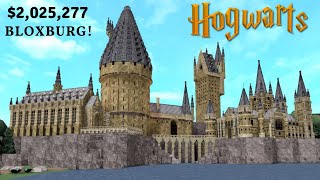 Hogwarts in Bloxburg  Tour and Speedbuild Part 1 [upl. by Chabot]