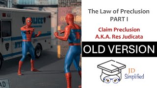 Complete Lesson on Claim Preclusion Res Judicata  Federal Civil Procedure  How to do the analysis [upl. by Notluf]