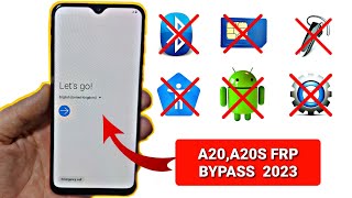 samsung a20 a20s frp bypass without pc  a20a20s google account unlouck in 2023 easy way [upl. by Mmada]