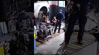 Epic Fail in the Garage Mechanics’ Wildest amp Funniest Moments 🛠️😂 [upl. by Laerol]