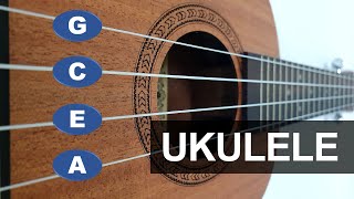 Afinação padrão UKULELE [upl. by Lagas]