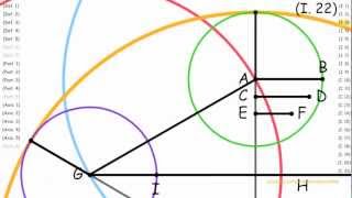 I22 Construct a Triangle from 3 lines Proof [upl. by Dagmar]