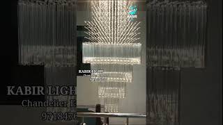 Crystal Chandelier  Modern  Home Decor  KABIR LIGHT lighting crystalchandelier interiordesign [upl. by Aala]