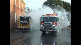 Volunteer Hose 2 West Haverstrawny Fire Department 23  1500 Wetdown part 1 of 2 [upl. by Icat231]