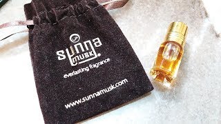 Golden Dust Perfume Oil From Sunnamusk House Masterpiece [upl. by Akenahc]