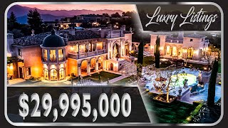 Mega Mansion in Calabasas California  29995000 [upl. by Baylor]