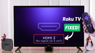 HDMI No Signal Is It On on Roku TV  Fixed [upl. by Idas]