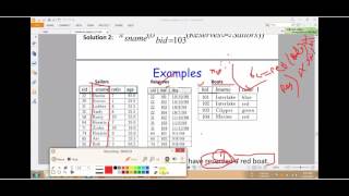 Relational Algebra Examples [upl. by Ayama]