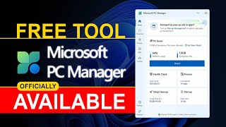 Microsoft PC Manager Allinone Utility Tool  Officially Available [upl. by Fabi640]