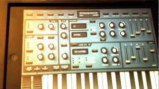 Sunrizer synth for the iPad High quality sound demo [upl. by Sherl528]