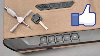 1463 Better Than Most Vaultek VS20 Gun Safe [upl. by Anailil405]