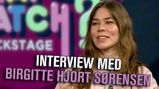 Interview Birgitte Hjort Sørensen om sin rolle i Dark Horse [upl. by Allerie]