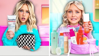 7 DAUGHTERS SWAP MAKEUP BAGS 👛💄 [upl. by Aloek826]