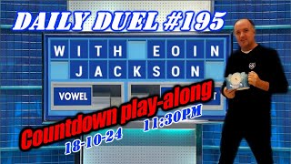 Live Countdown PlayAlong The Daily Duel 195 [upl. by Corbett]