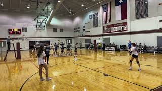 Leander Middle School 8th Grade Volleyball A Team vs Hernandez Middle School [upl. by Niobe]