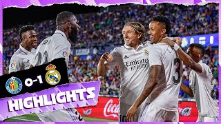 Getafe 01 Real Madrid  HIGHLIGHTS  LaLiga 202223 [upl. by Oel]