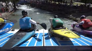 Mens Kayak Cross  FINAL  2024 ICF Canoe Slalom World Cup Ivrea Italy [upl. by Assanav]