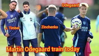 Arsenal newsnow Martin Odegaard return incredible skills display🔥J Timber zinchenko all spotted [upl. by Ikceb64]