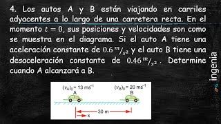 Ejercicios Resueltos Cinemática 4 física [upl. by Allebasi]