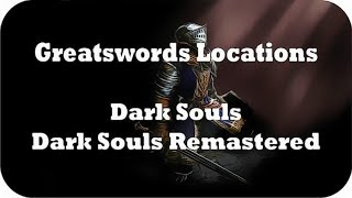 Weapons of Dark Souls Dark Sword [upl. by Juliet]